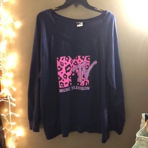 Lightweight torrid MTV sweatshirt size 3
